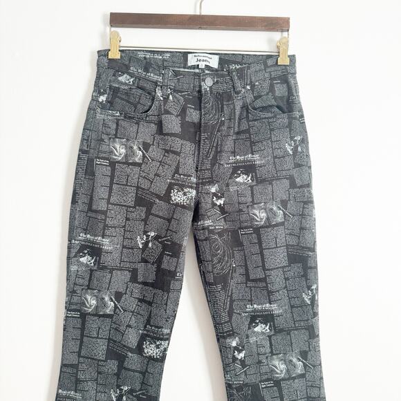 REFORMATION Newsprint Peyton High Rise Bootcut Jeans 29 - Picture 5 of 11